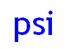 PSI logo'