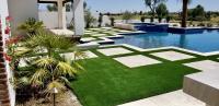 Artificial grass for backyards
