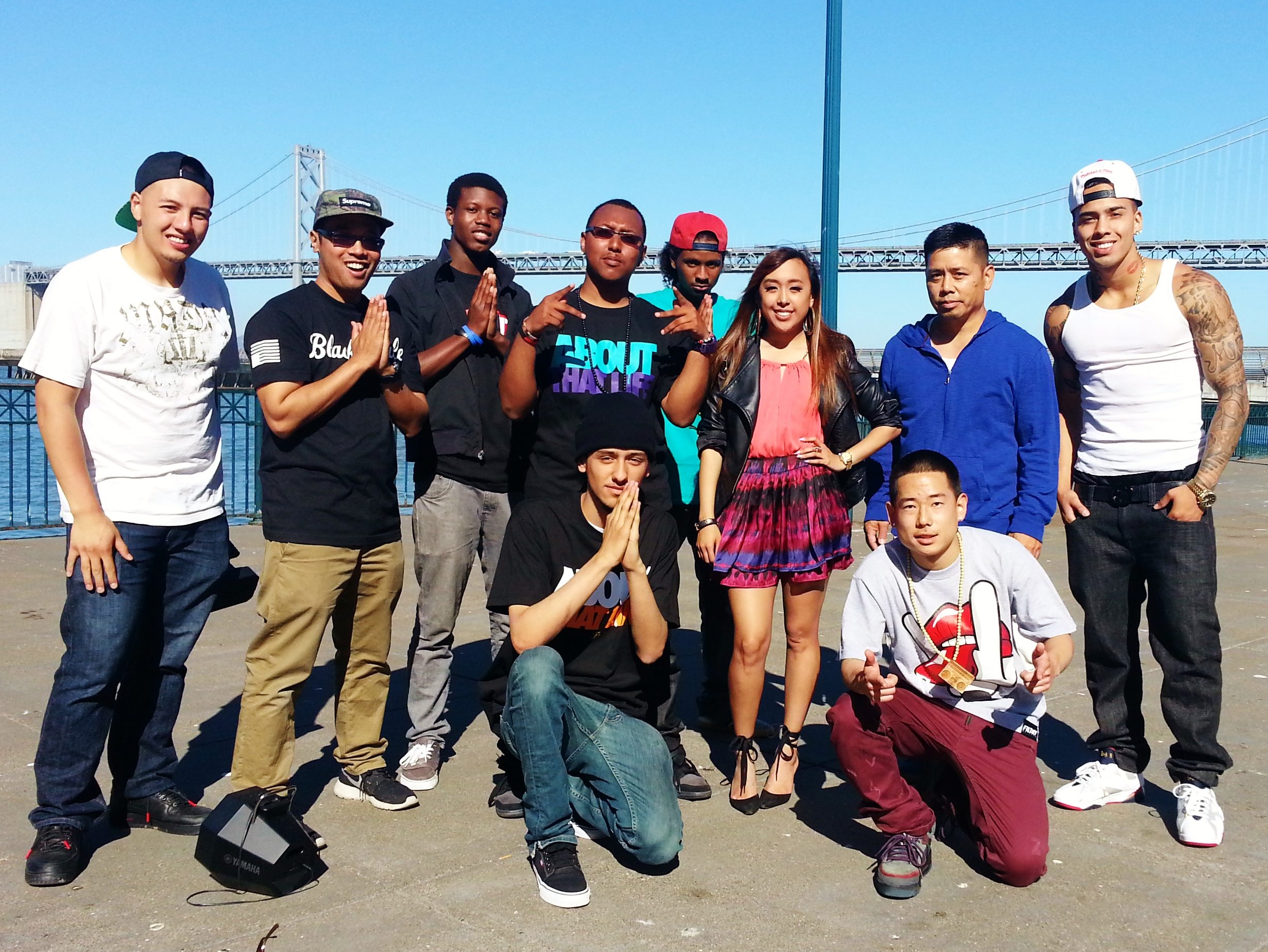 Video Crew, Bay Pu$haz, Michelle Martinez and M.i.C.'