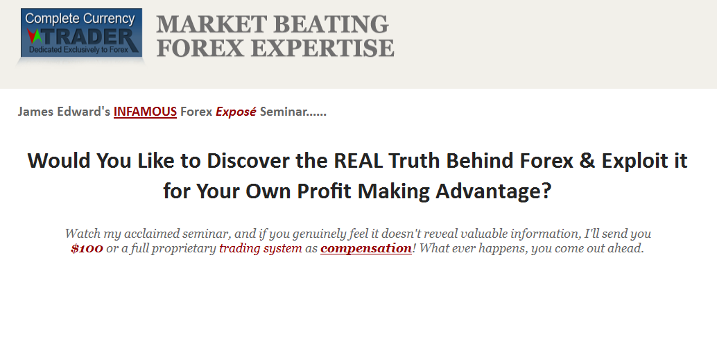 Complete Currency Trader 2012 Forex Seminar'