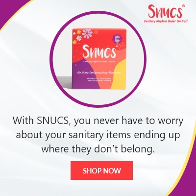 SNUCS-sanitary napkin storage'