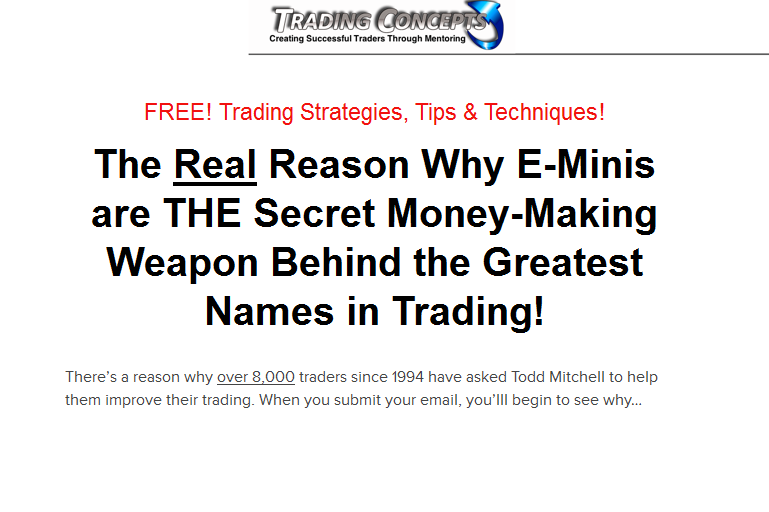 E-Mini Success Formula'
