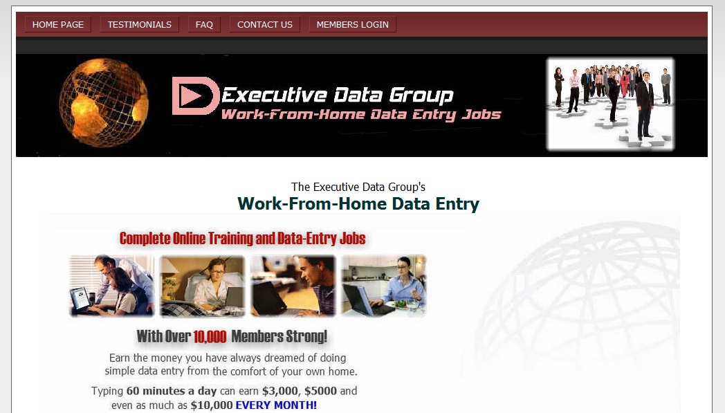 Work From Home Data Entry Jobs'