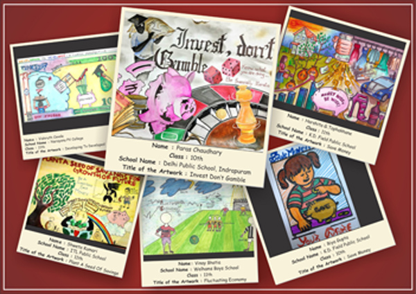 Invest Don't Gamble: Winning Artwork entry