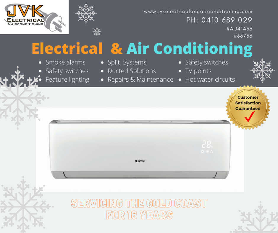 Company Logo For JVK Electrical &amp; Air Conditioning G'