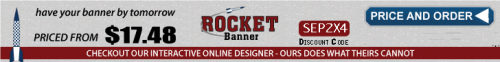 Rocket Banner'