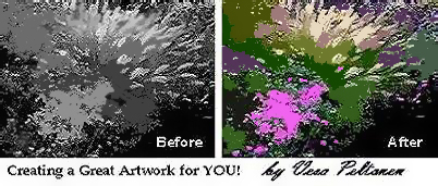 Creating A Special Artwork'