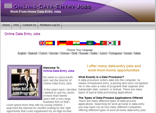 Online Data Entry Jobs'