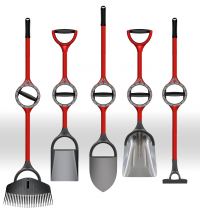 Bosse Tools manufactures ergonomically redesigned shovels