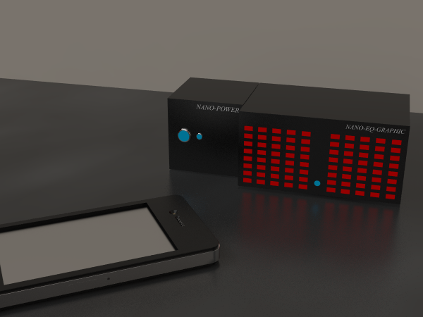 NANO-EQ 2 channels system with NANO-EQ-GRAPHIC module'