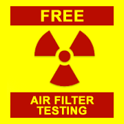 radiation air filter testing