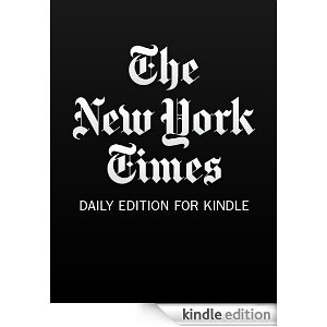 New York Times kindle'