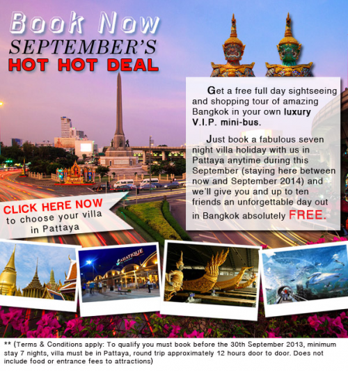 Pattaya September Hot Hot deal'