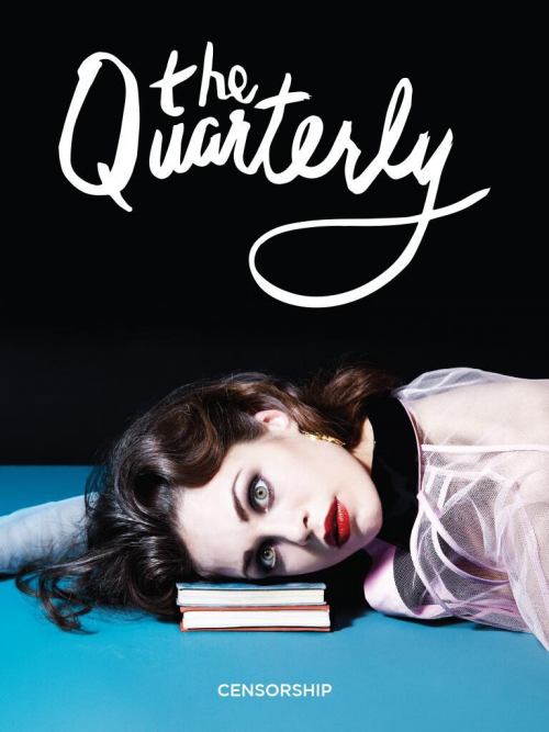 The Quarterly Issue 1 'Censorship' Cover shot'
