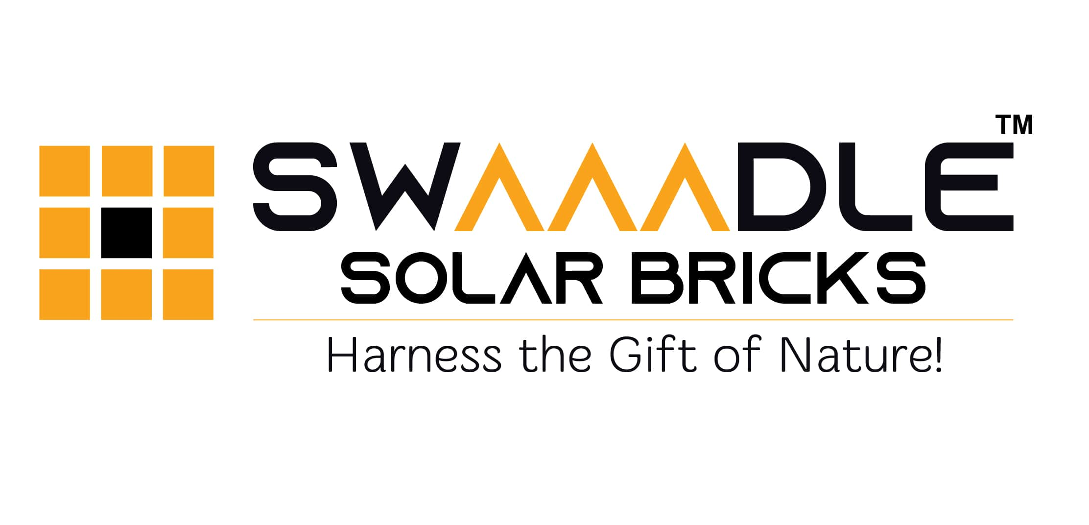 Solar LED Brick Light Logo