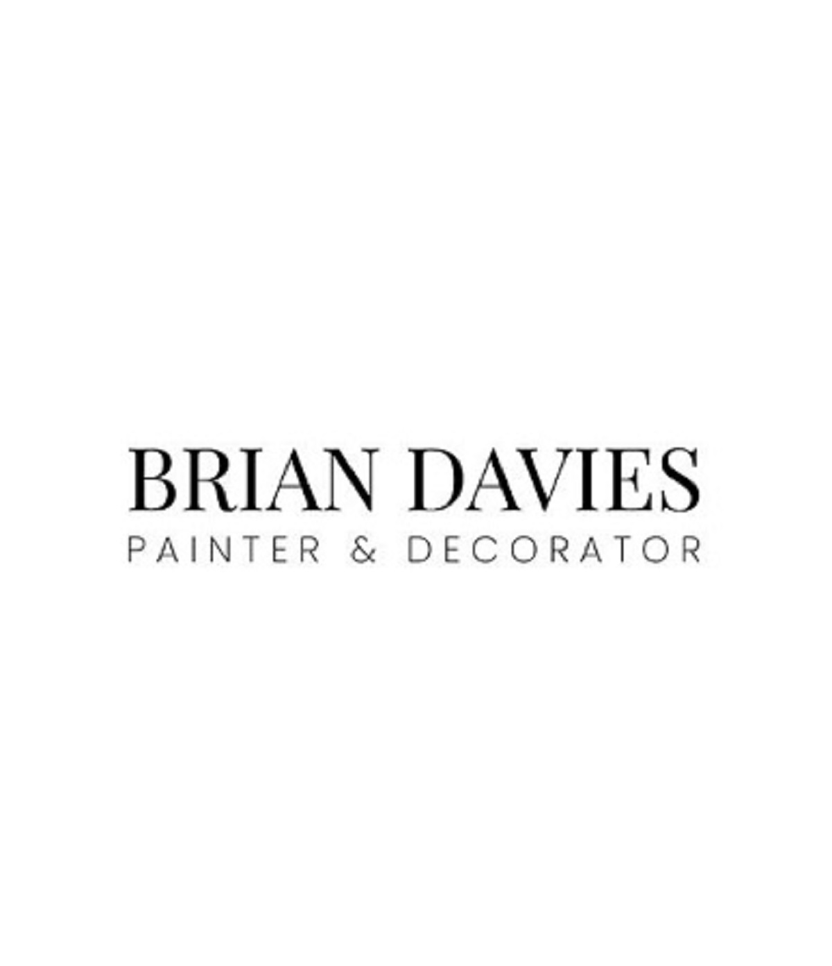 Company Logo For Brian Davies Painter and Decorator'