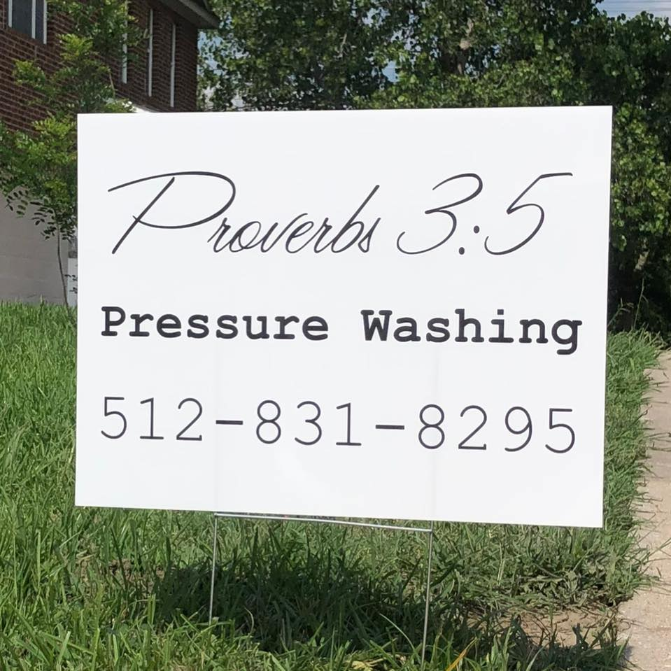 Company Logo For PROVERBS 3:5Pressure Washing and Exterior C'