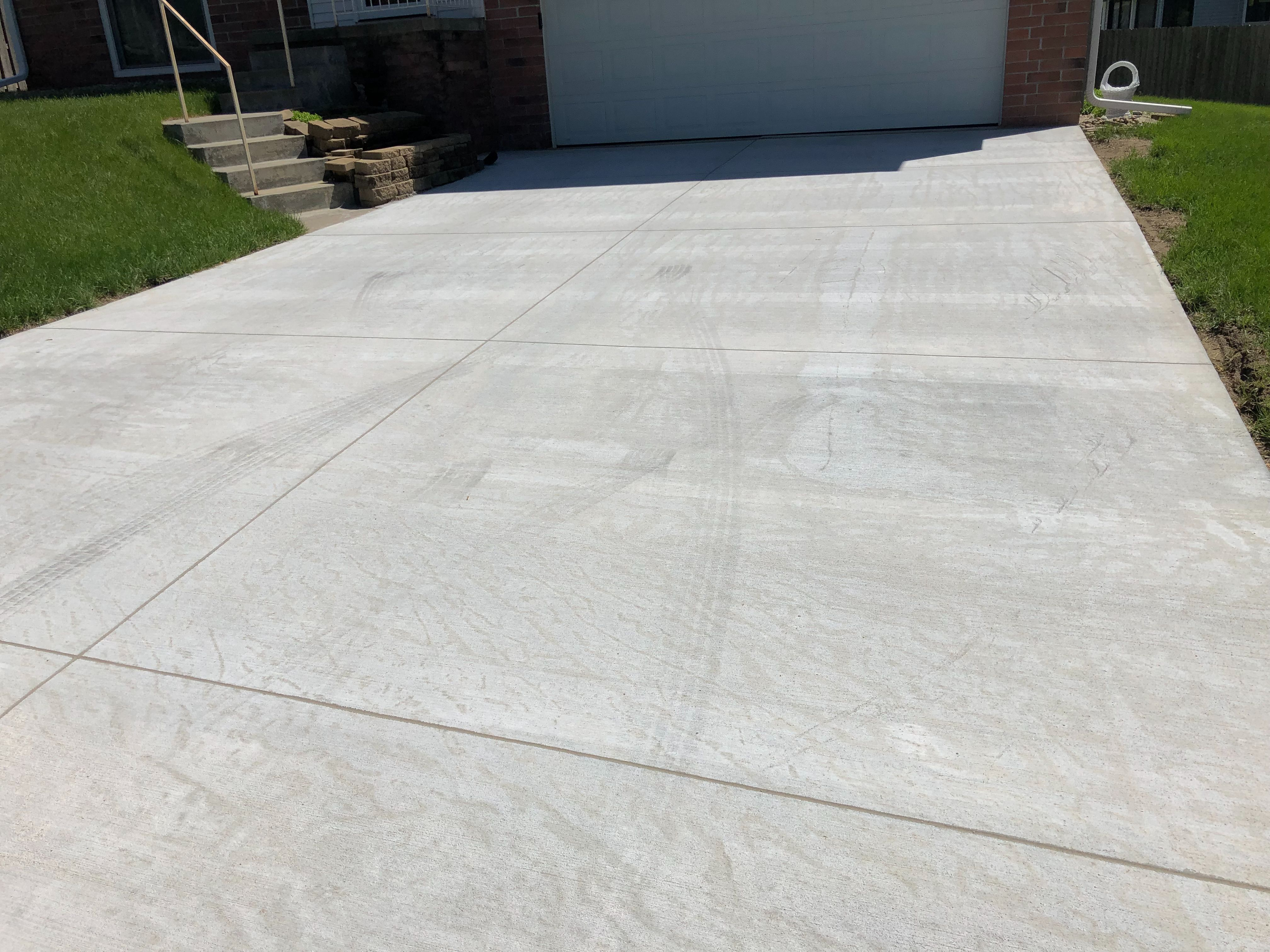 Caulk Driveways'