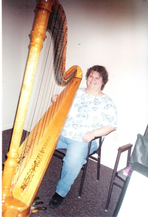 A Concert Grand Harp'