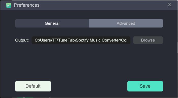 Choose Preferences