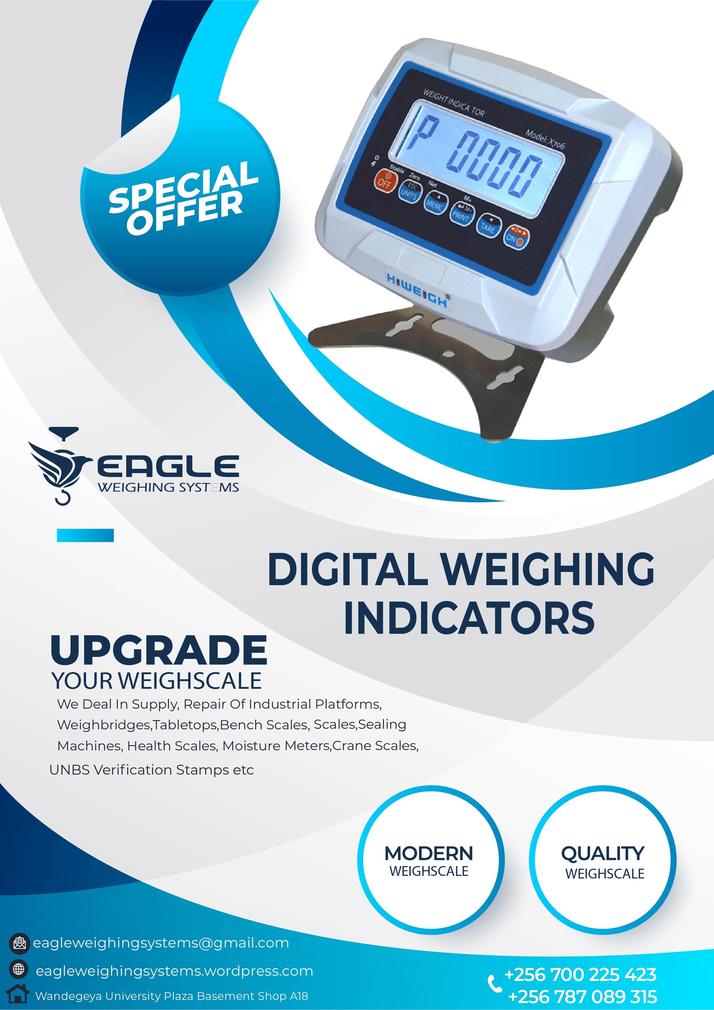 Multi-function weighing indicators company in Uganda'