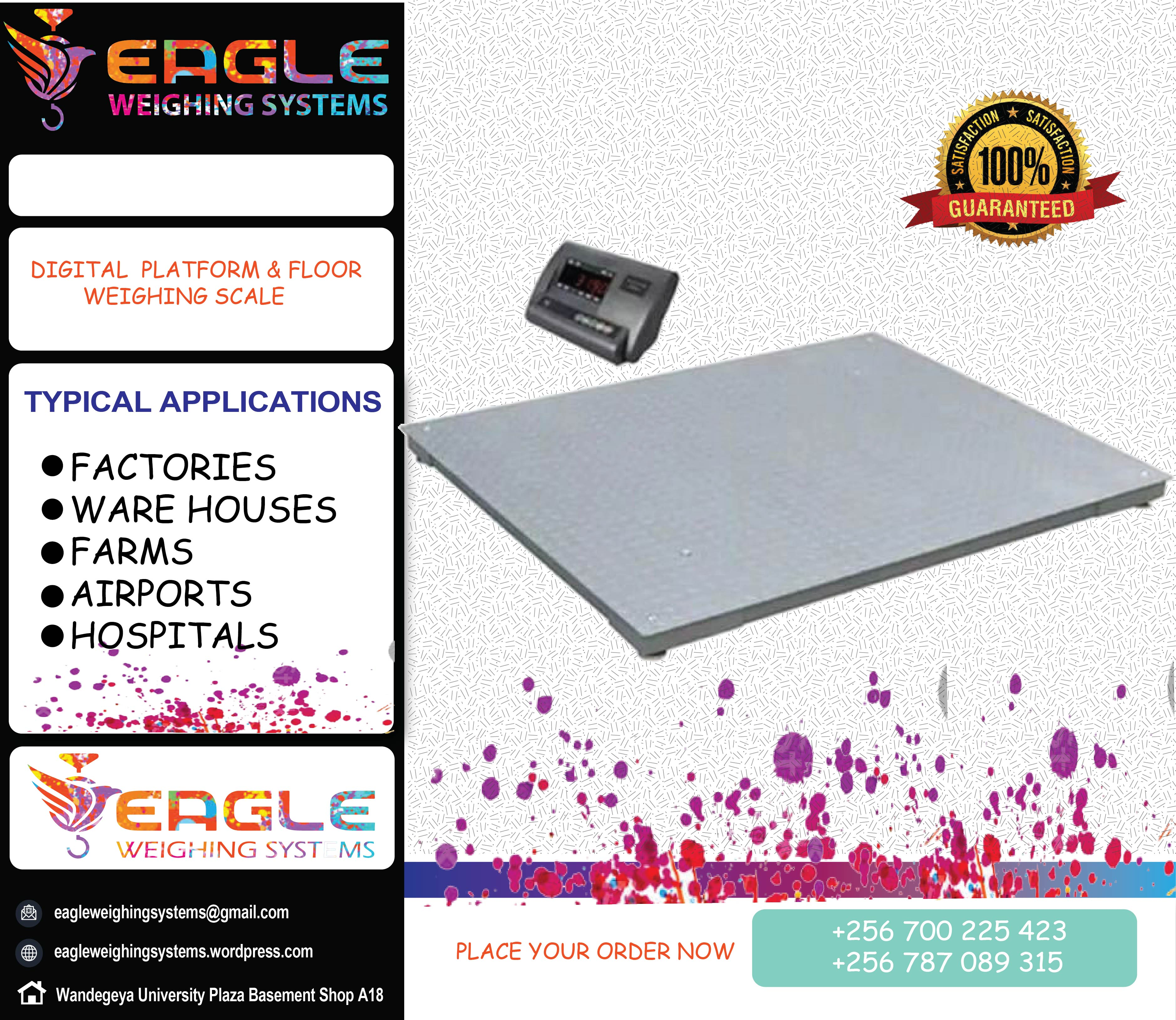 Factory use electronic digital platform weighing scales Kamp'