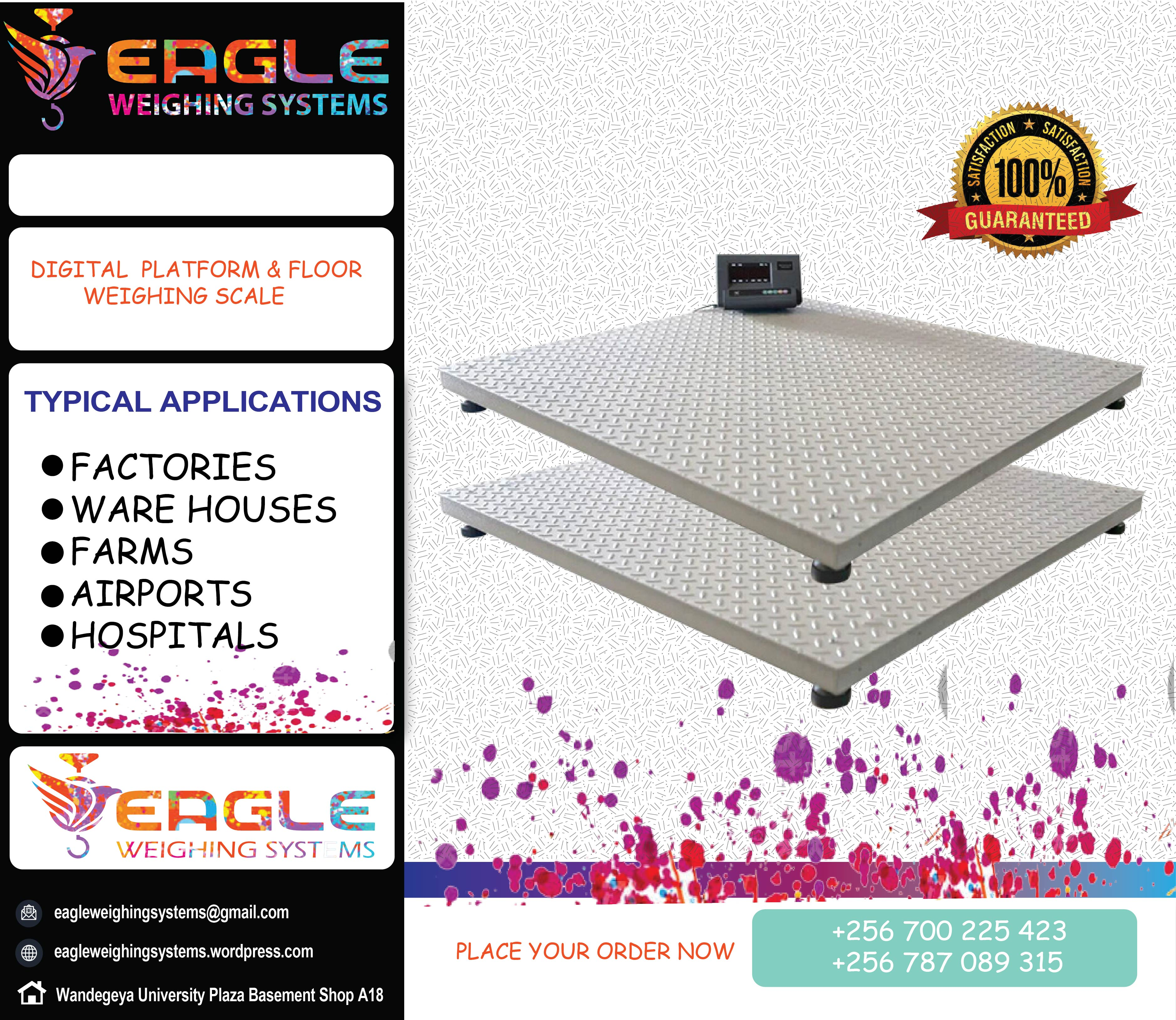 Digital weight 3-ton electric warehouse weighing scales Kamp'