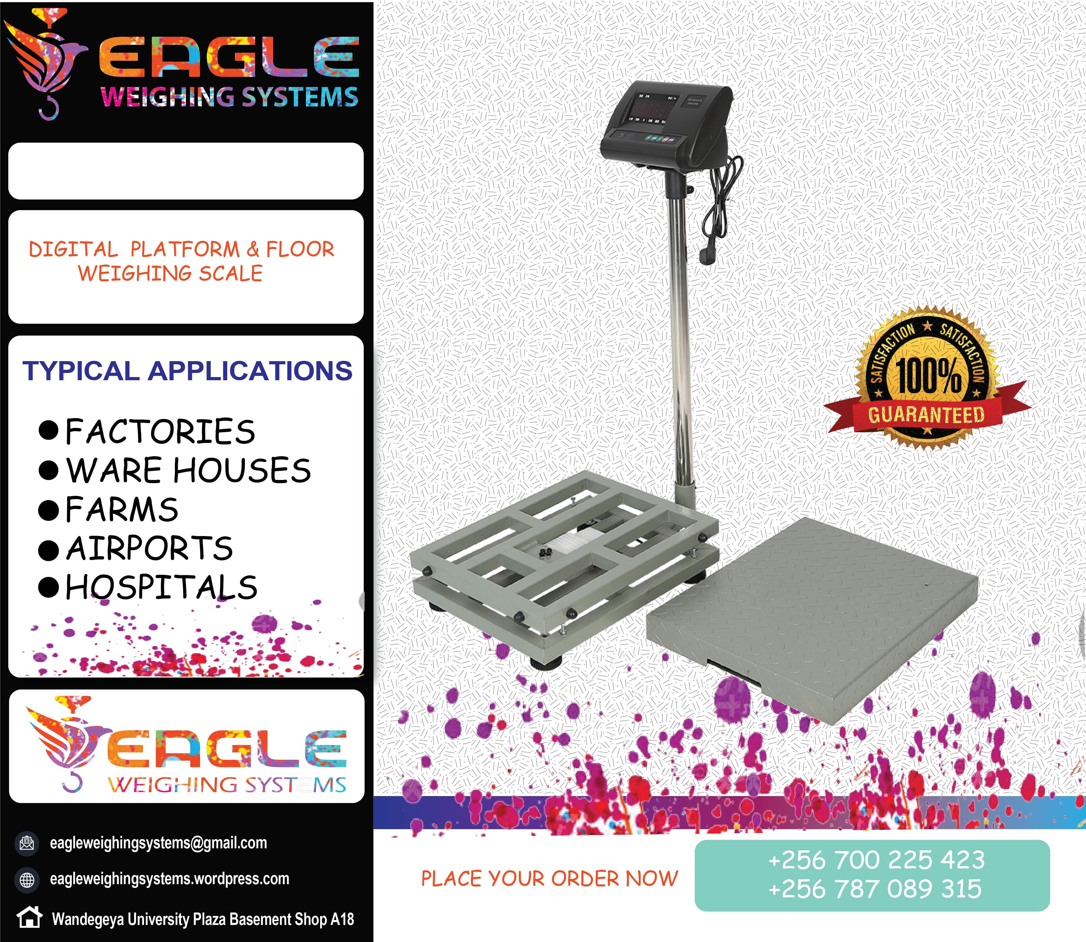 Portable Platform Digital Electric Weight Scales in Kampala'