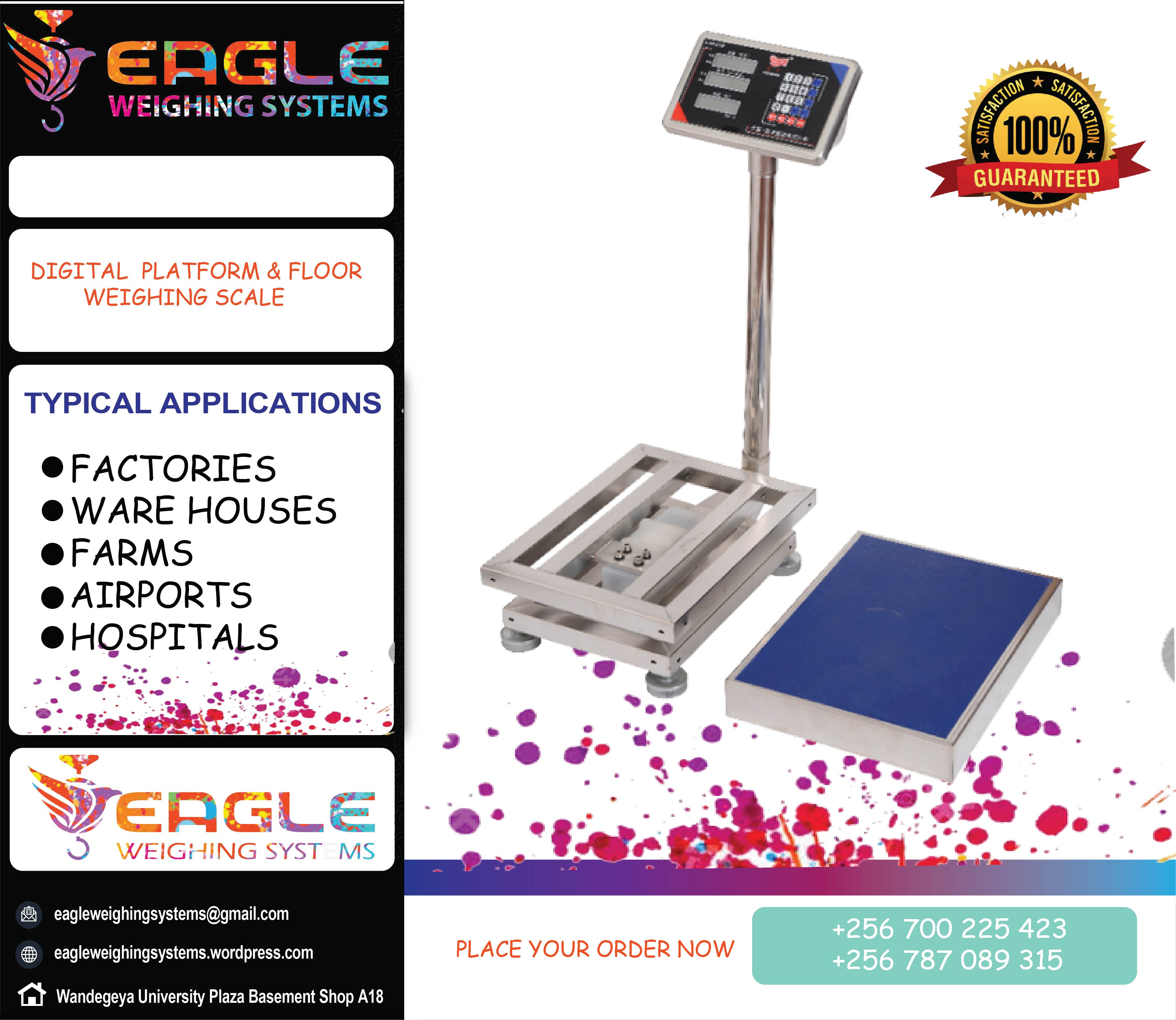 100kg Industrial Platform weighing scales in Kampala Uganda'