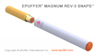 ePuffer MAGNUM REV-3 Ecigarette using SNAPS technology
