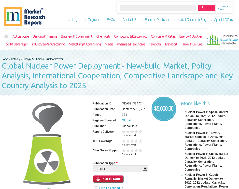 Global Nuclear Power Deployment Policy and Country Analysis'