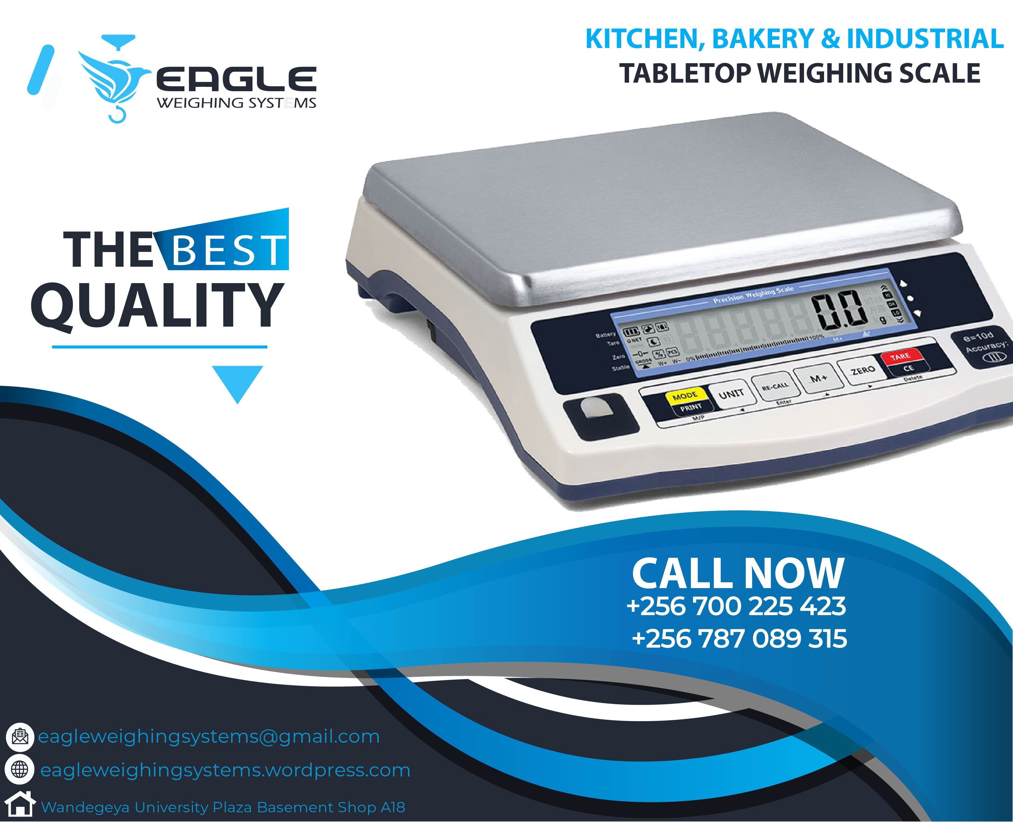 Food digital kitchen Table Top Weighing Scales in Kampala'