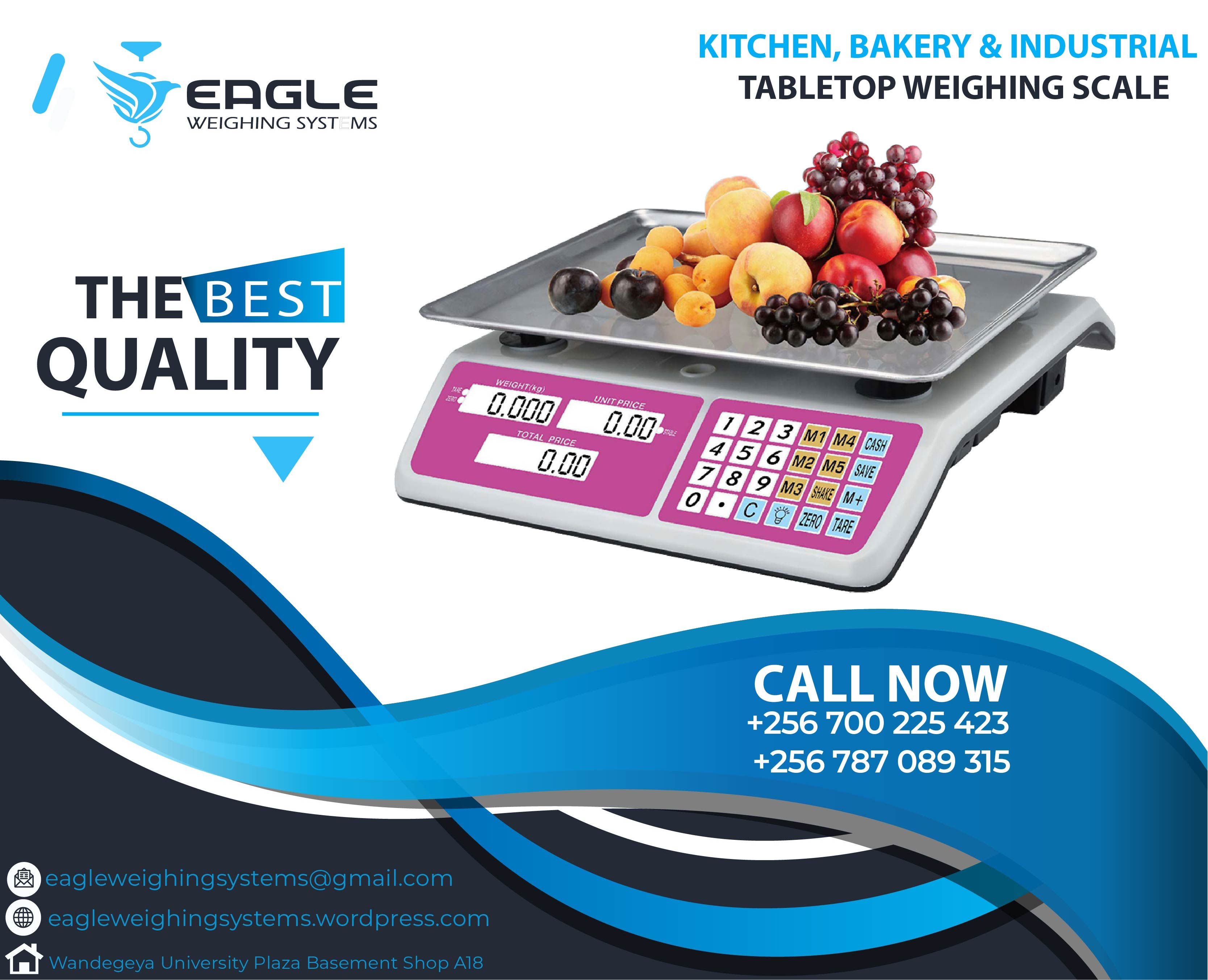 Accurate 3kg-40kg digital table Table Top scales in Kampala'