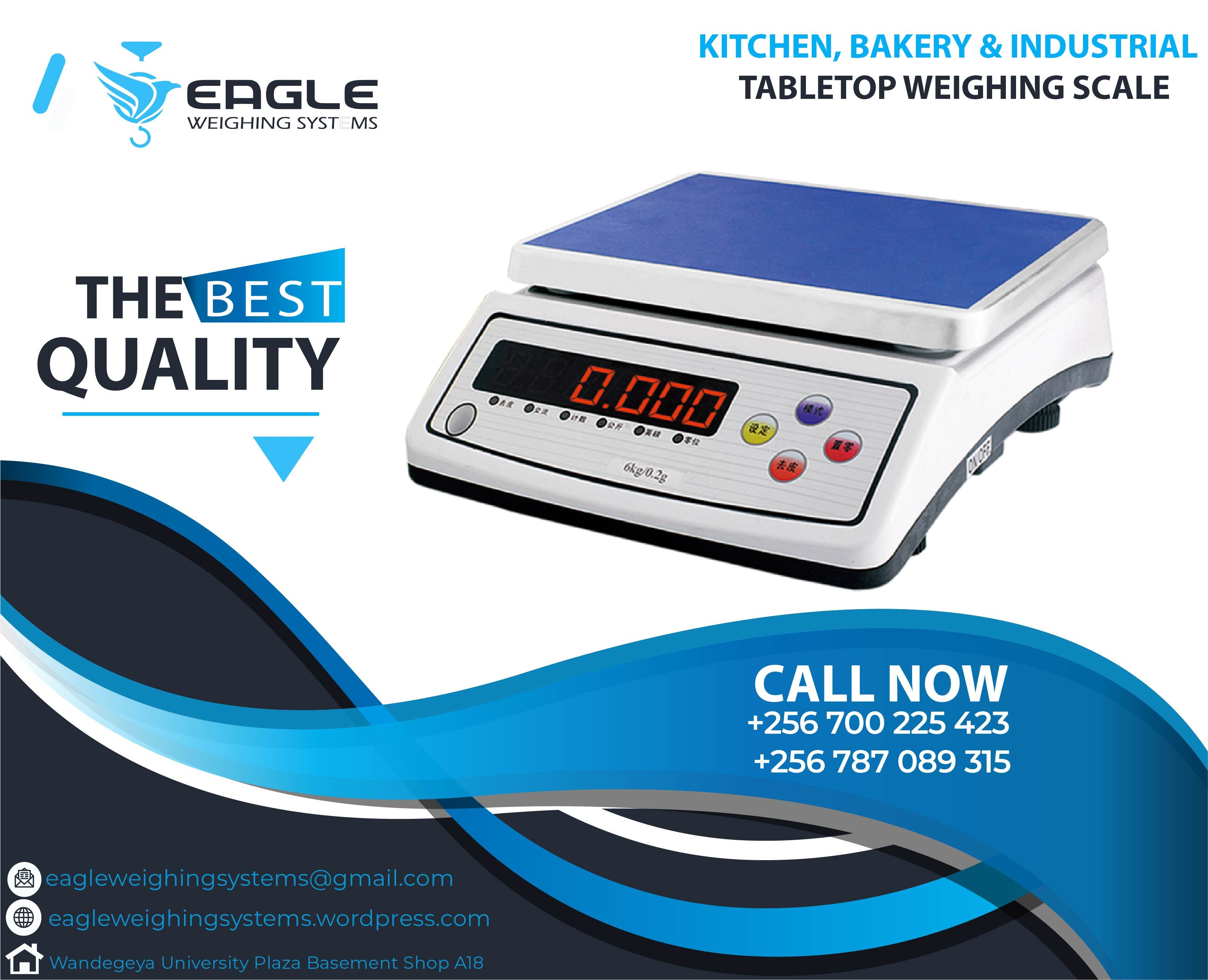 Digital  Display Food Table Top Weighing Scales in Kampala U'