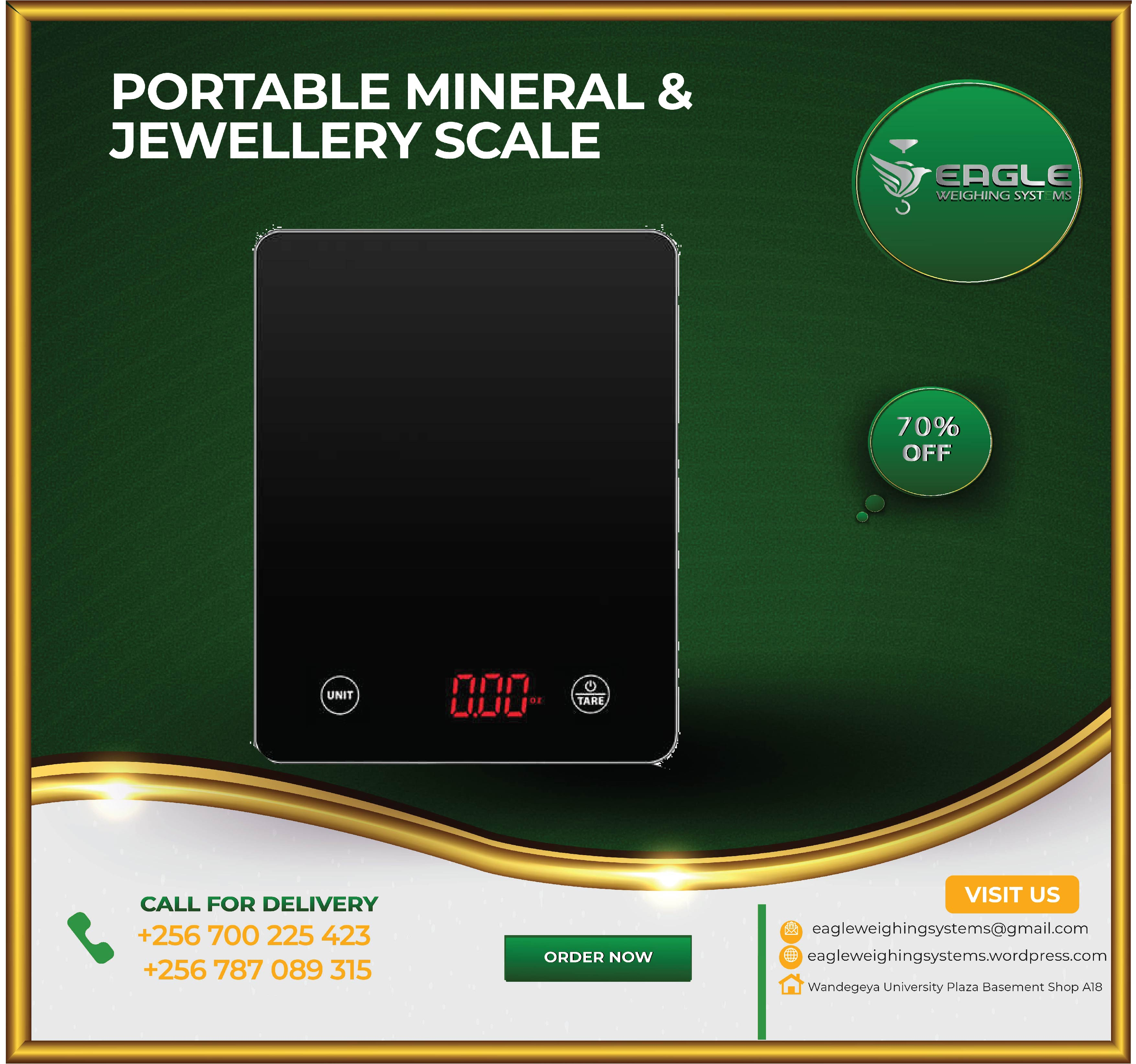 Portable mineral, jewelry Nutrition weighing scales in Kampa'