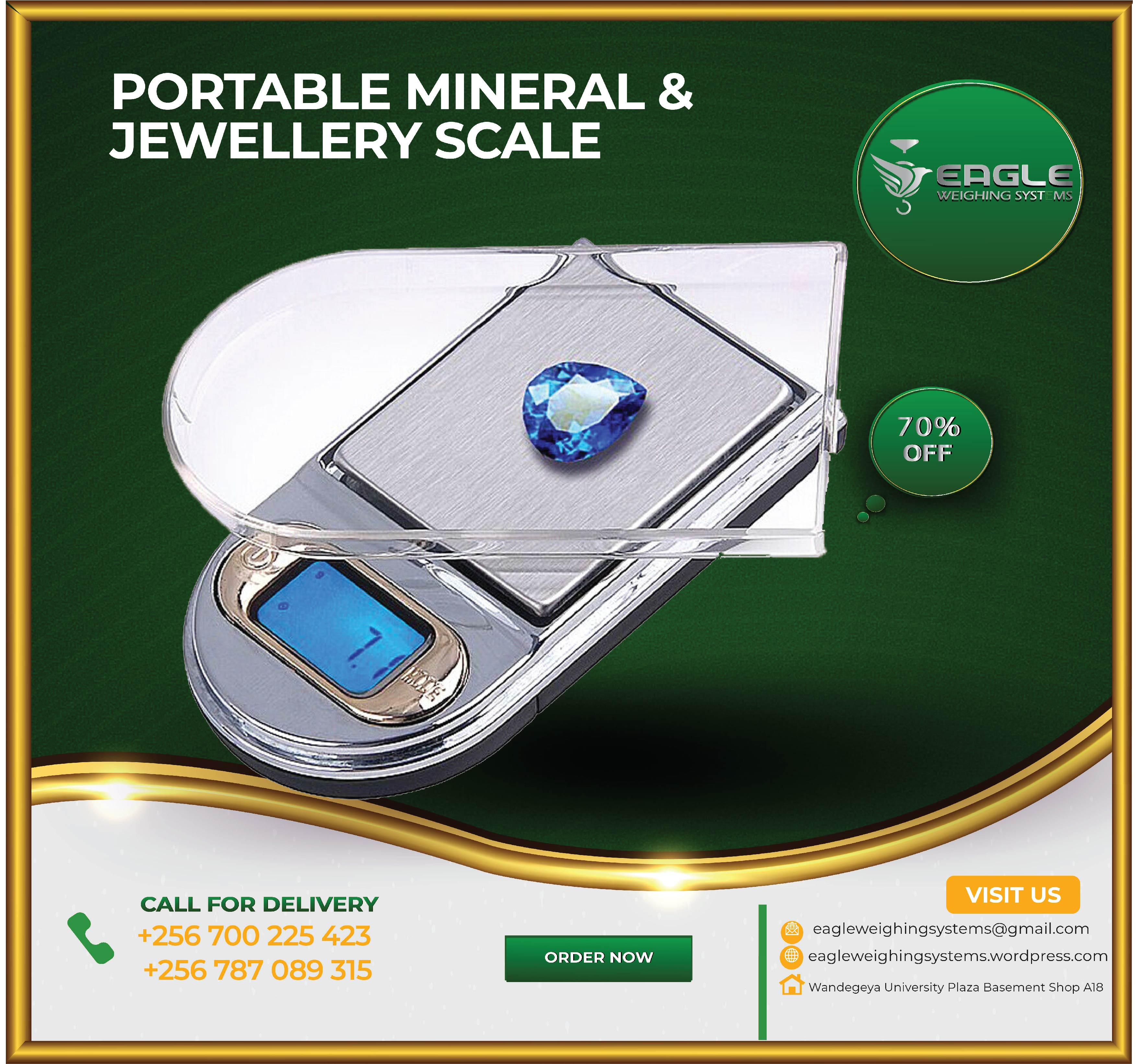 Digital Portable mineral, jewelry Scales in Kampala'