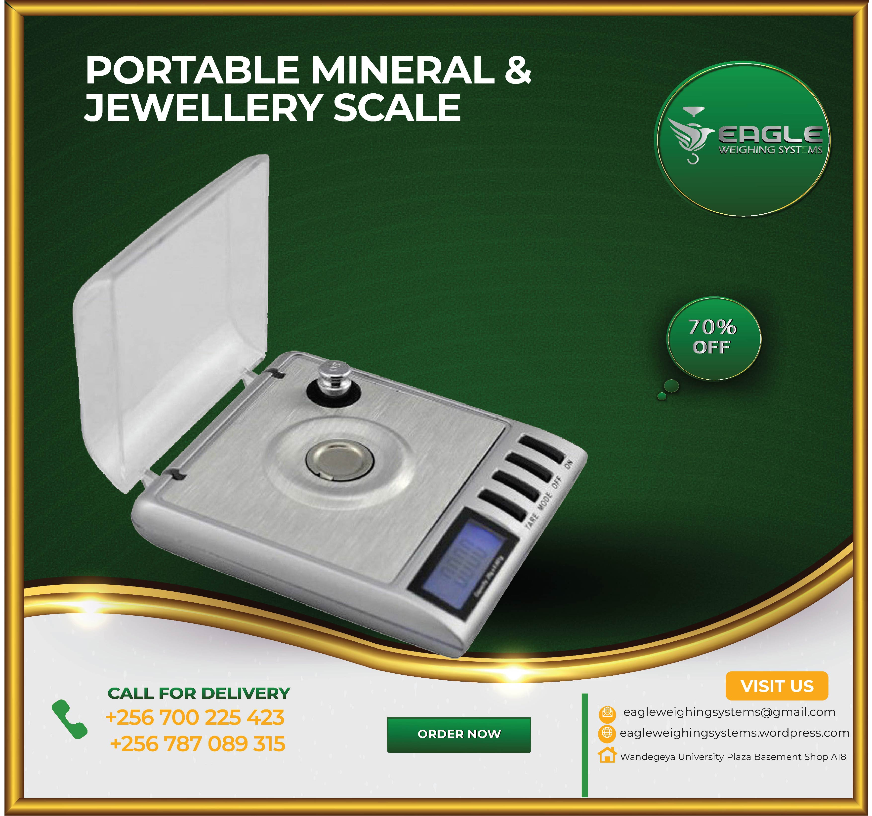 Shipping table Portable mineral, jewelry scale kitchen weig'