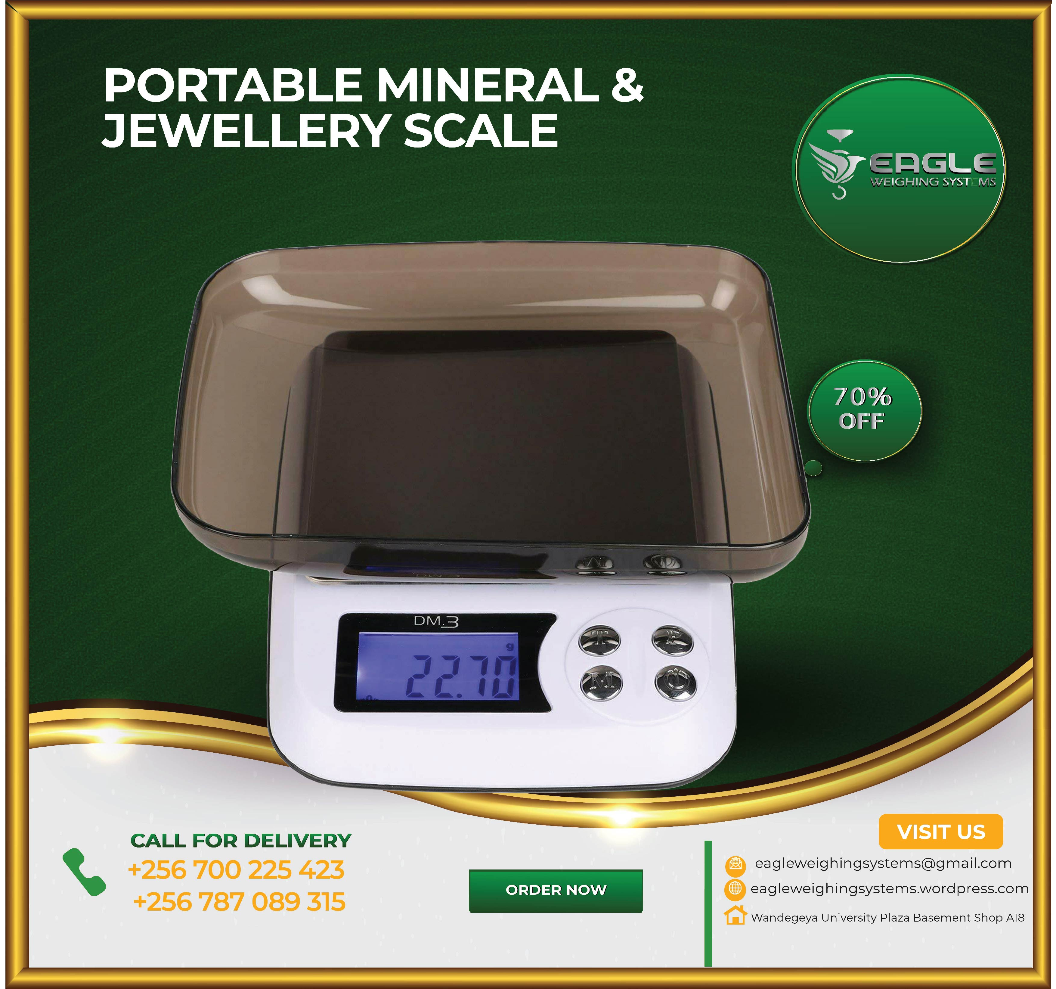 Portable mineral, jewelry Weighing Scales for Wholesale  in'