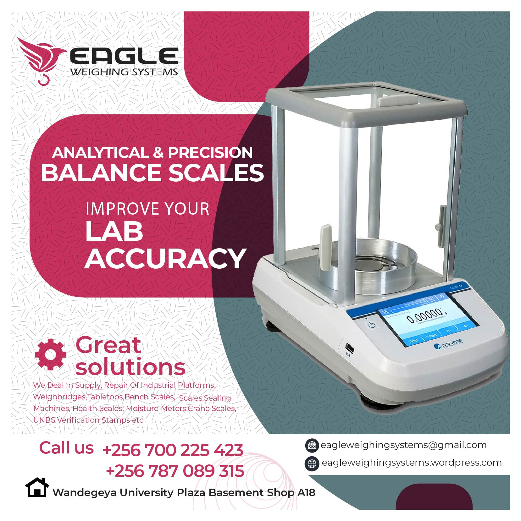 Electronic Laboratory analytical Weighing Counting Computing'