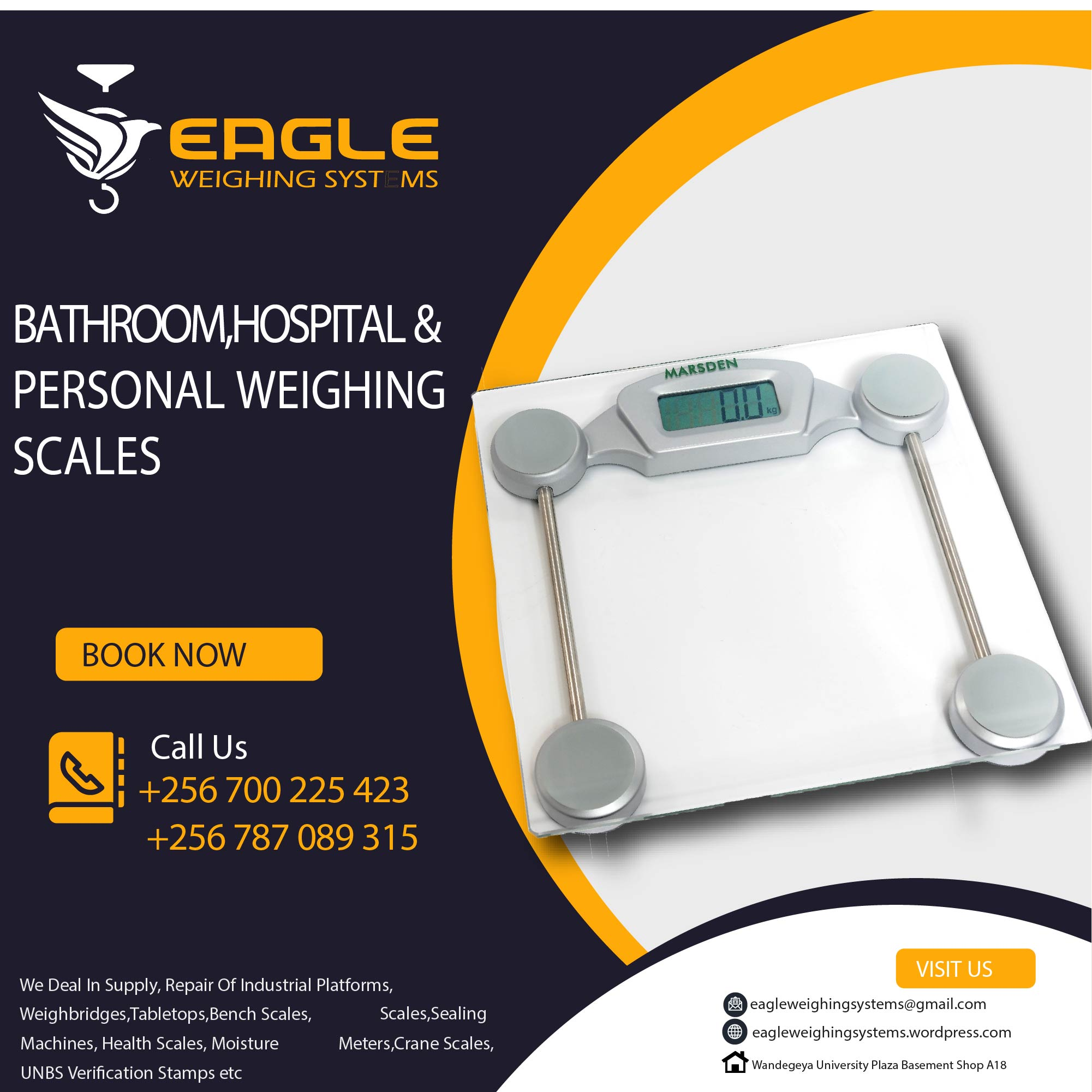 Personal Body Personal Bathroom Gym Weighing Scales in Kampa'