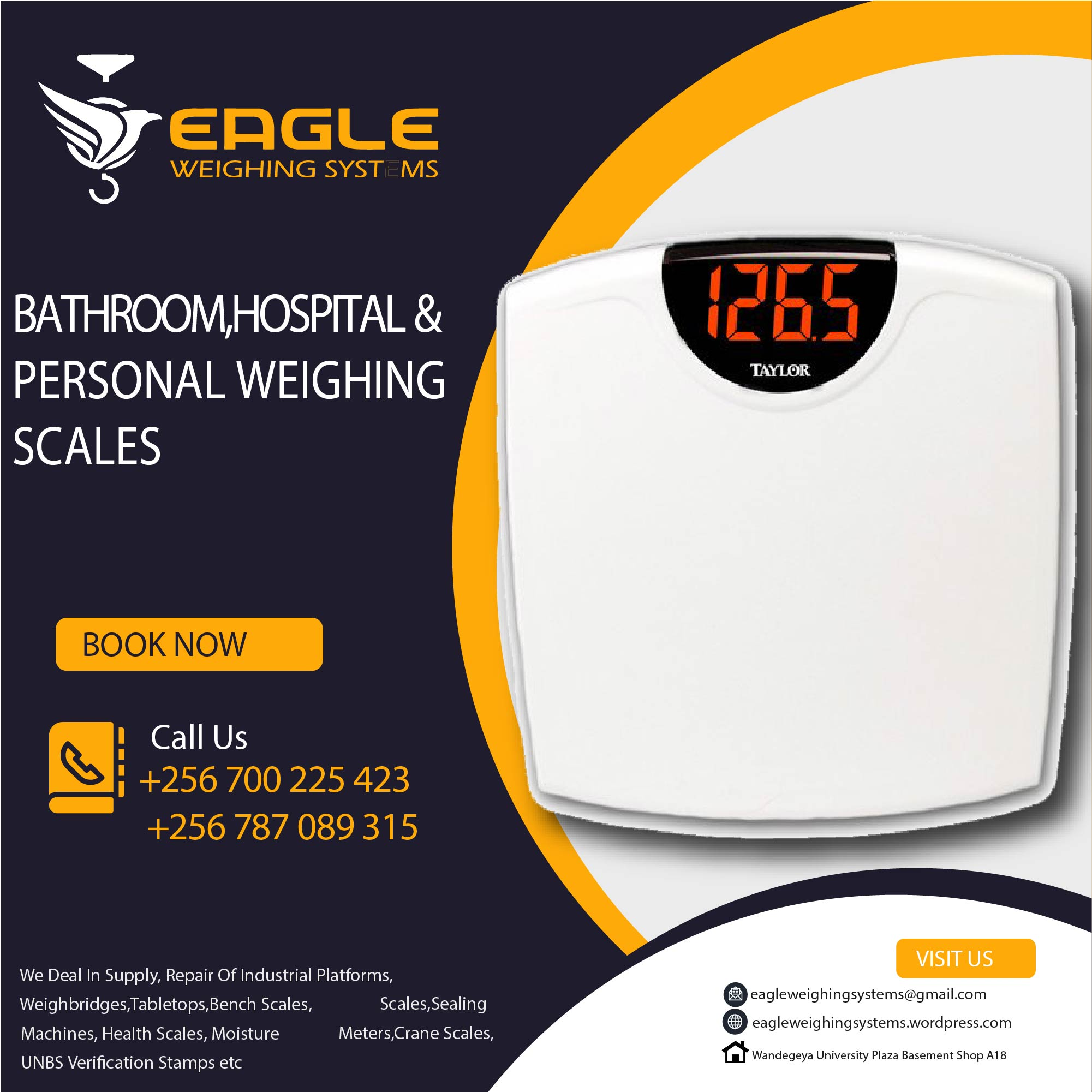 Multi-function Body Personal Bathroom Gym Scales in Kampala'