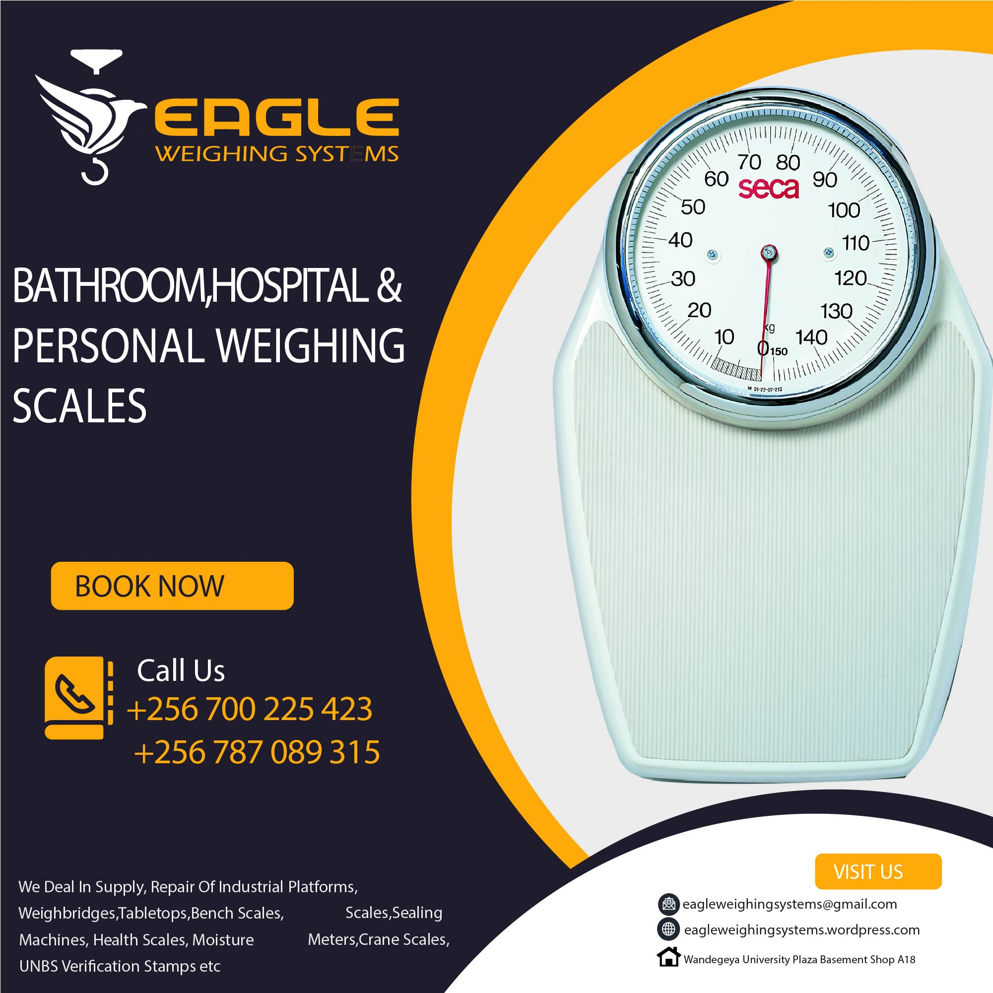 Manual Bathroom Body Personal Bathroom Gym Scales in Kampala'