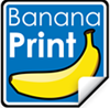 Banana Print Logo'