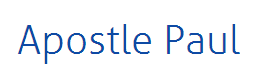 apostle paul