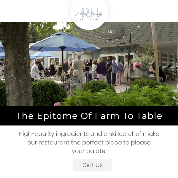 Farm to Table Restaurant - RH241'