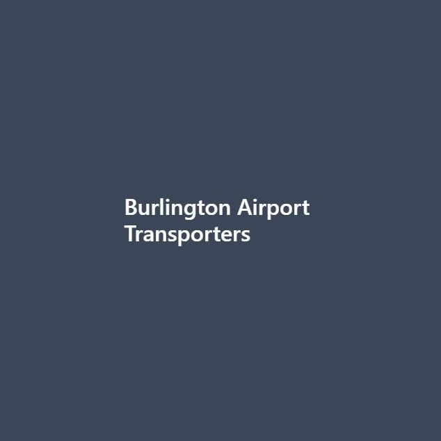 Burlington Airport Taxi Logo
