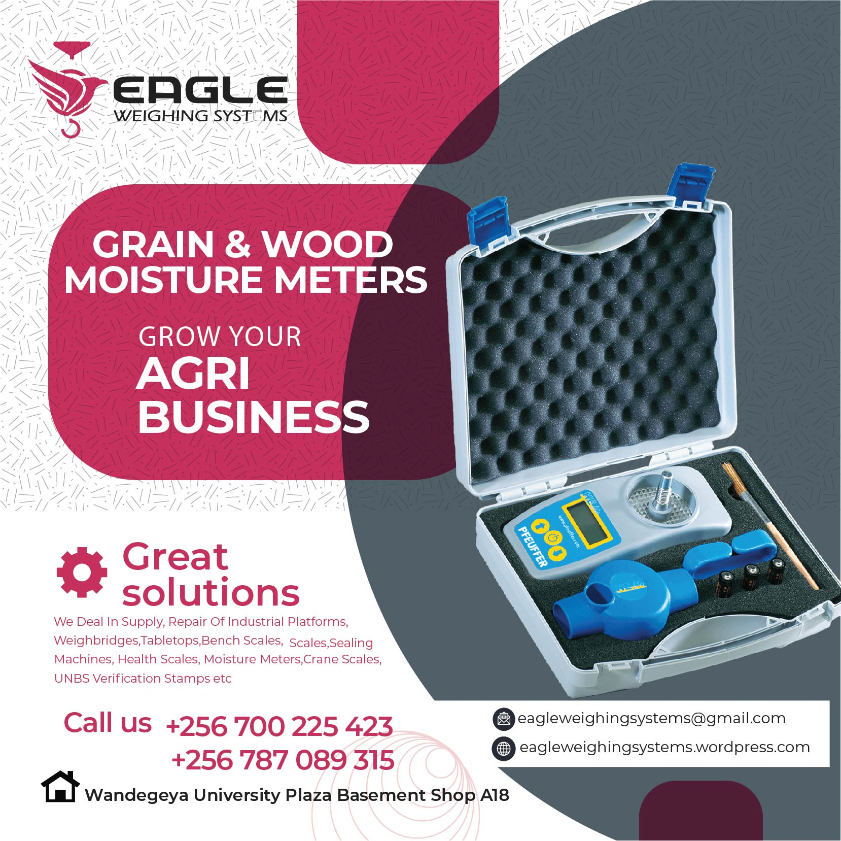 Cocoa beans Moisture Meters company in Kampala Uganda'