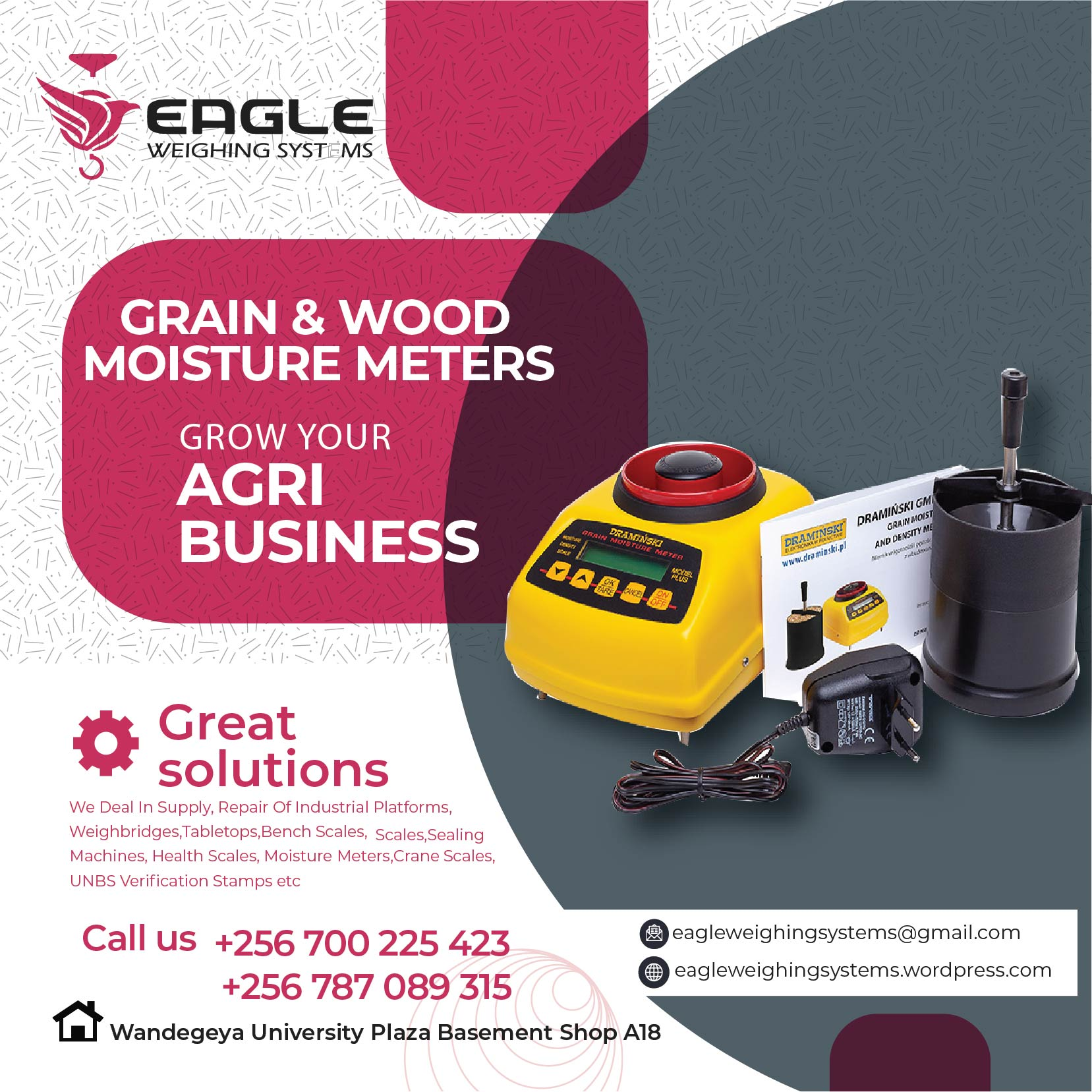 Coffee moisture meter, seeds, nuts moisture meters in Uganda'