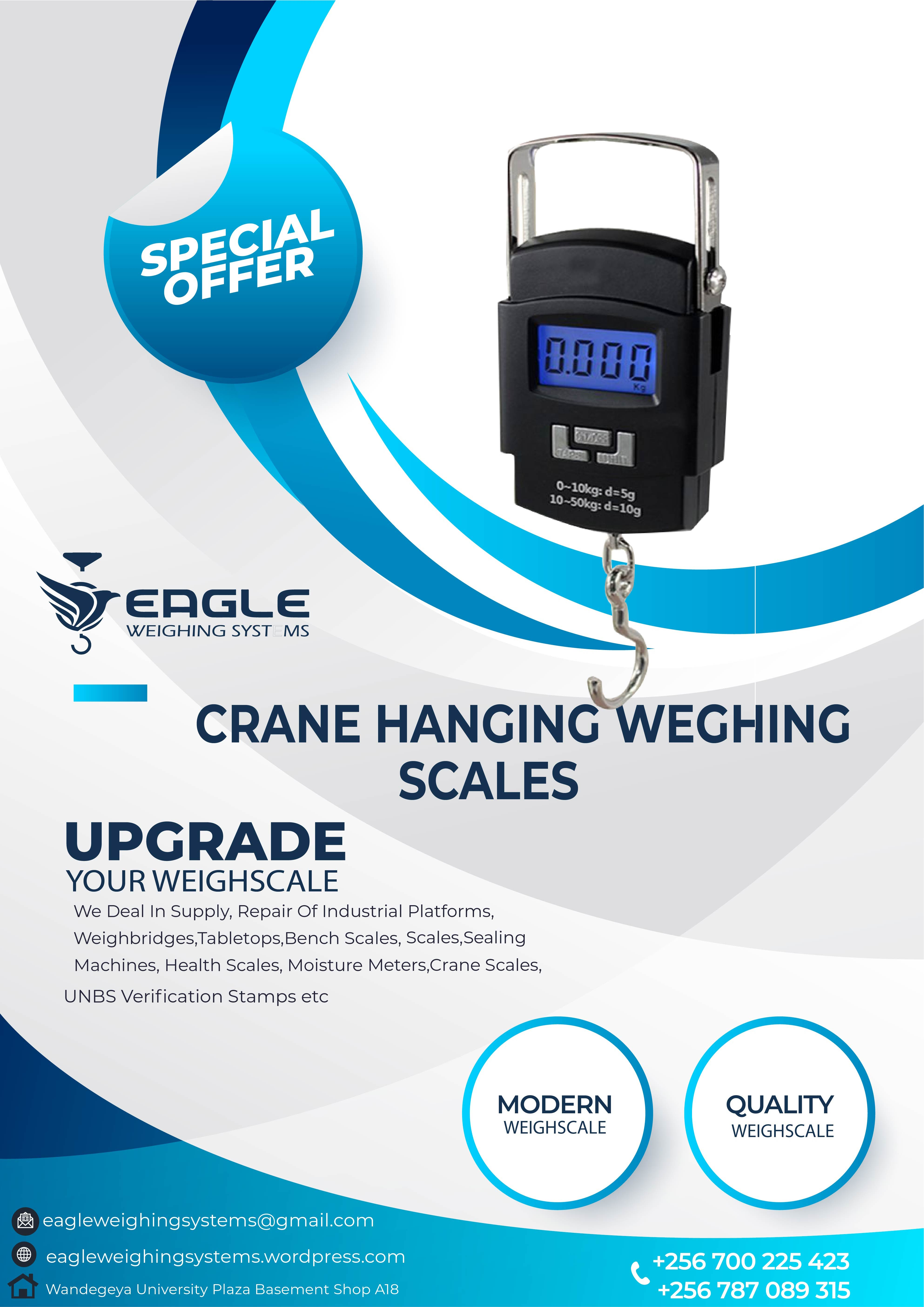 50kg Portable Travel hanging scale luggage scales in Uganda'