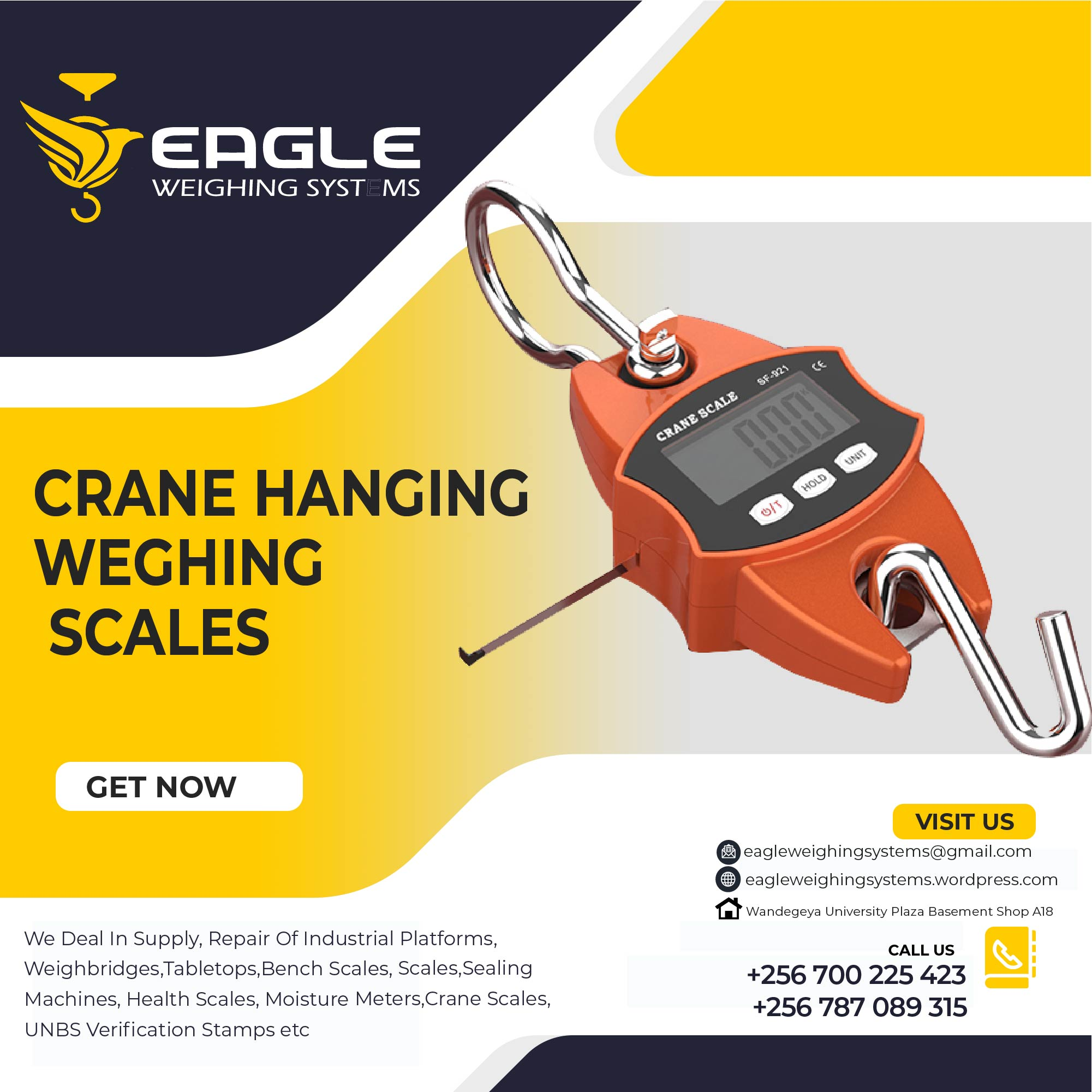 Mini Electronic Hanging Weighing Scales in Kampala'